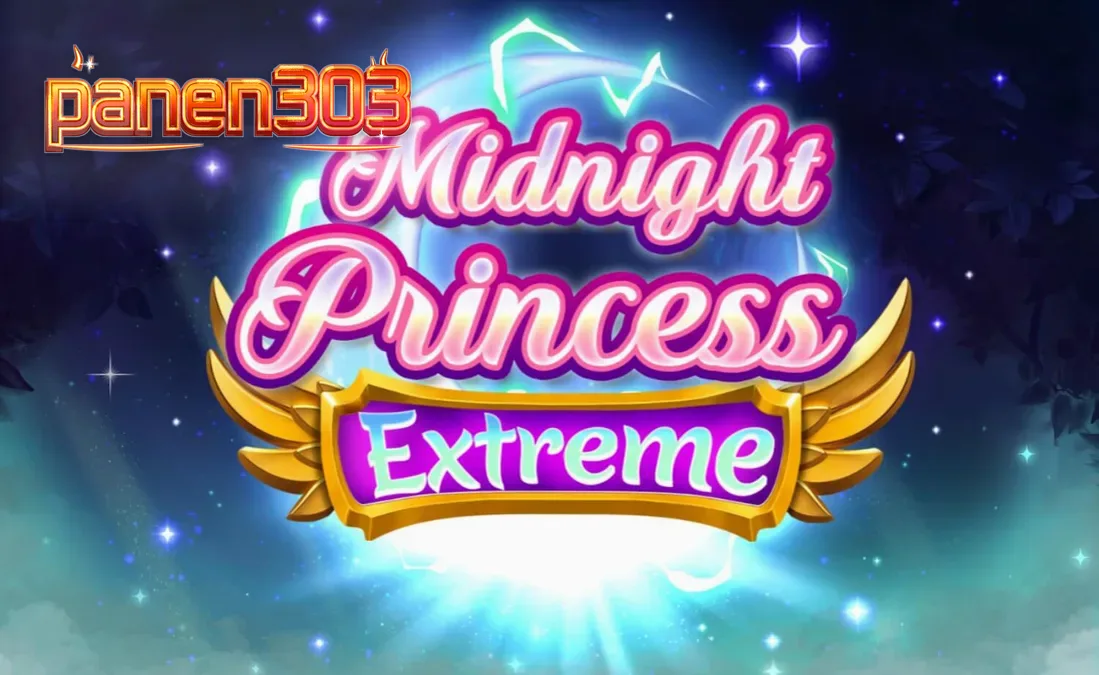 Tampilan visual slot Midnight Princess Extreme dengan tema anime dan elemen kosmik.